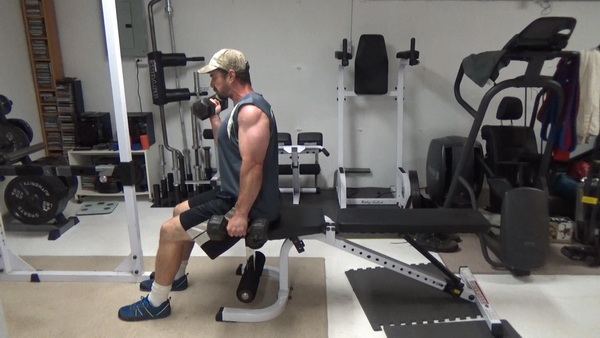 Alternating Dumbbell Curls