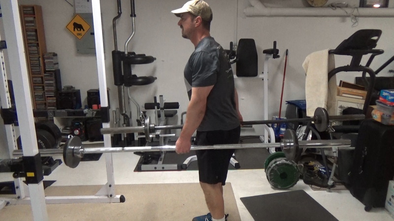 Two Barbell Cross Swings for Deep Core Strength Swing