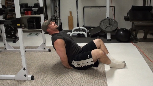 Ab Pushing Sit-Ups top