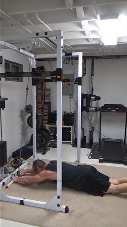 Cable Suspended Ab Rollouts For Continuous Tension Six-Pack Ab Training