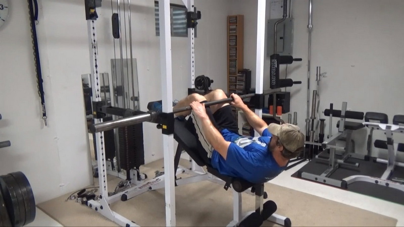 Incline Bench Crunch Sit-Ups for Shredding Six-Pack Abs Setup2