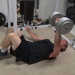 MMA Closed Guard Core Press For Deep Core Striking Power Training