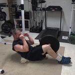Plate Clench Abdominal Sit-Ups For Laser Targeting The Lower Abs