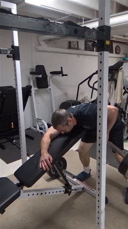 Two-Bar Chest-Supported Meadows Rows for a Wider Upper Back