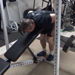 Two-Bar Chest-Supported Meadows Rows for a Wider Upper Back