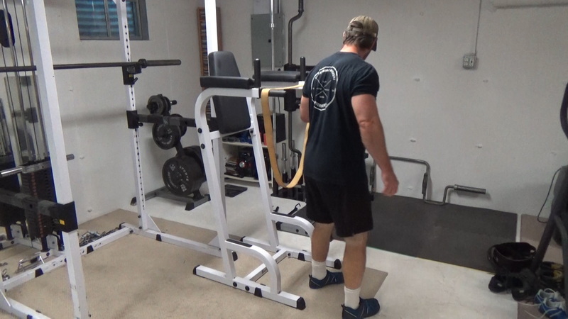 Assisted/Resisted Band Pull-Ups For Lats