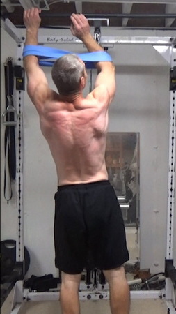Band Cuff Pull-Ups For Increased Lat Engagement