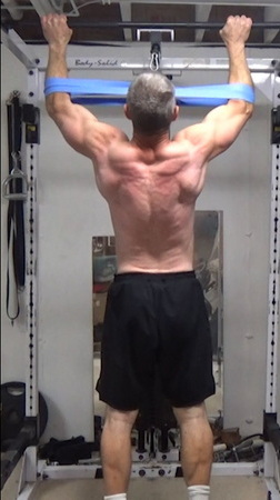 Band Cuff Pull-Ups For Increased Lat Engagement