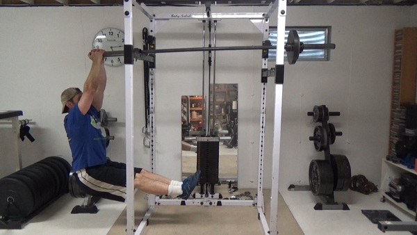  Barbell Counterbalance Chin-Ups Bottom