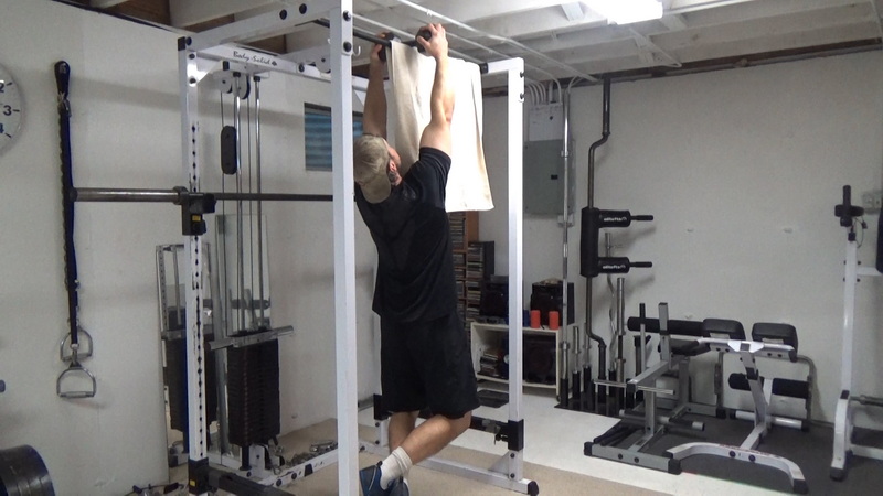 Balanced Dumbbell Chin-Ups