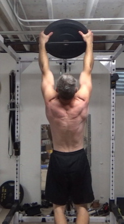 Plate Hook Pull-Ups For Unique Upper Back and Pinch Grip Training
