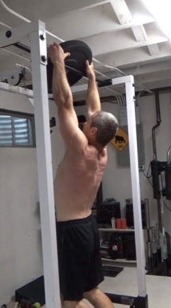 Plate Hook Pull-Ups For Unique Upper Back and Pinch Grip Training