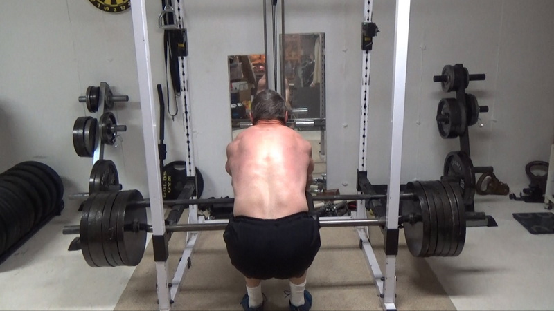 Safety Squat Bar "Over The Top" Rotary Rows For Full Stretch to Full Contraction
