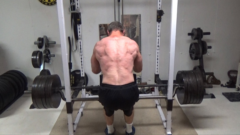 Safety Squat Bar "Over The Top" Rotary Rows For Full Stretch to Full Contraction