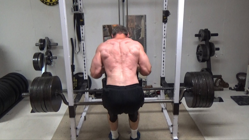 Safety Squat Bar "Over The Top" Rotary Rows For Full Stretch to Full Contraction