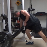 Safety Squat Bar Rotary Rows For Lat Stretch Training