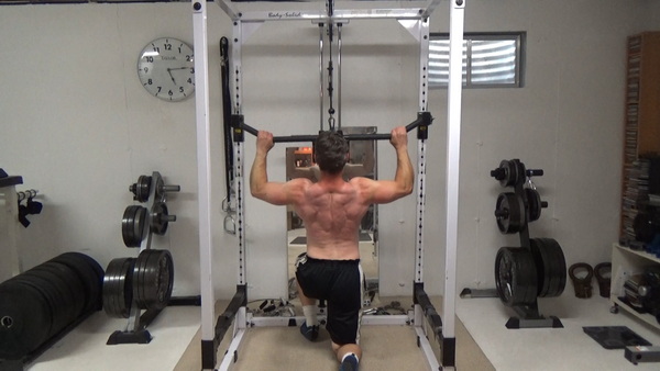 Isolate Your Lats With Upside Down Bar Pulldowns