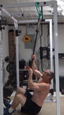 Vertical Bar Climbing For Back And Grip Strength...and Fun
