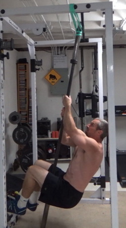Vertical Bar Climbing For Back And Grip Strength...and Fun