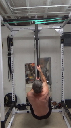 Vertical Bar Climbing For Back And Grip Strength...and Fun