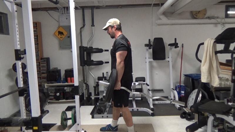 EZ Bar Hammer Curls For Brachialis Growth & Bigger Arms start