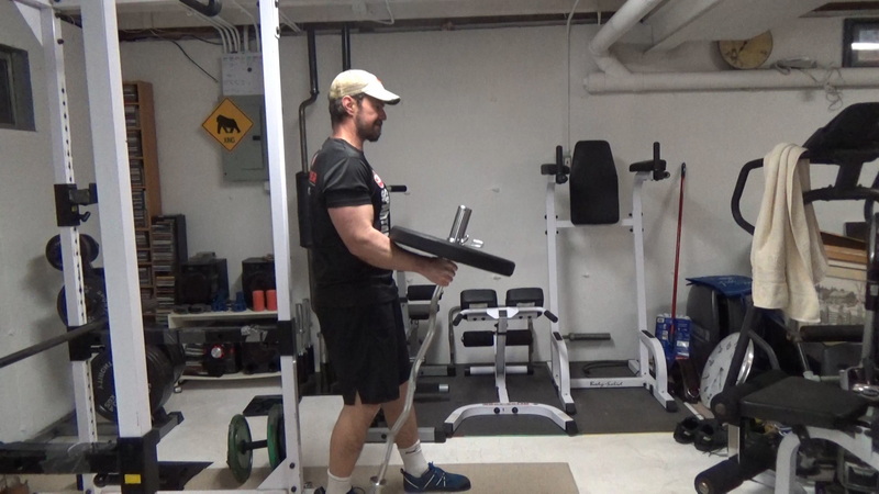 EZ Bar Hammer Curls For Brachialis Growth & Bigger Arms middle