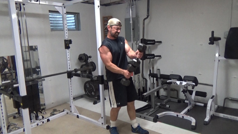 Shovel Hammer Curls For Brachialis Growth