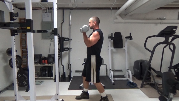 alternating dumbbell curl