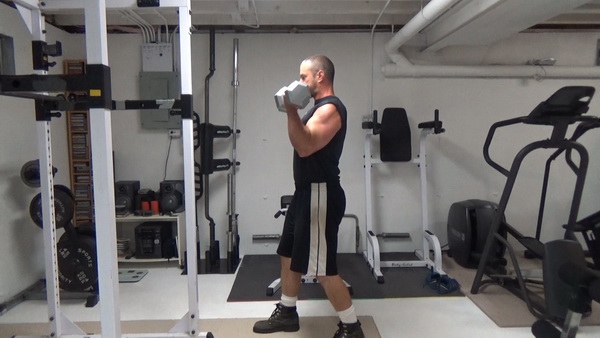 Split Stance Curls For More Effective Bicep Building