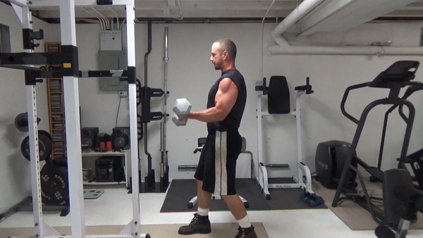 alternating dumbbell curl