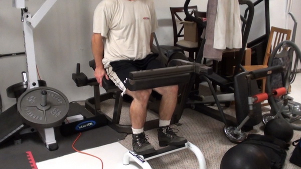 Non-Stop Seated Calf Raise Stretch Set - Bottom