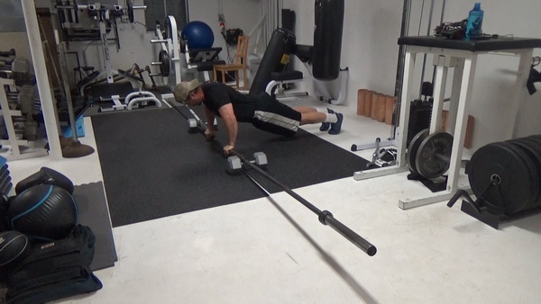 Two Bar Lever Balancing Push-Ups Top