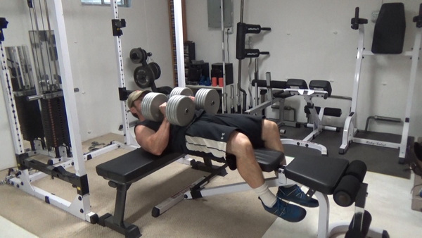 T-Bench Floor Press For Power Chest Training Lie Back