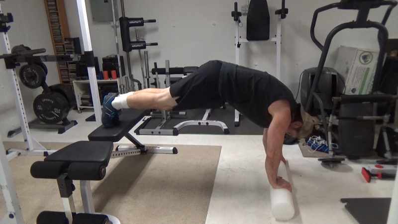 Foam Roller Dynamic Push-Ups for Upper Chest