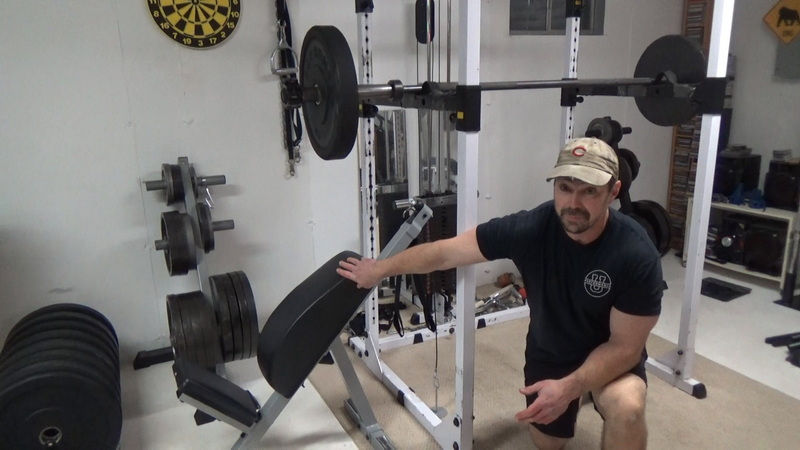 Incline Plate-Push Press For Extreme Upper Chest Development Setup