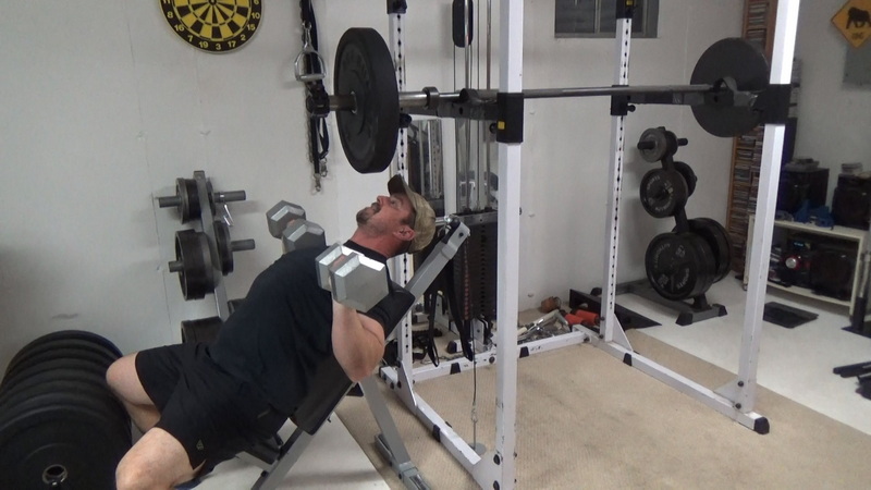 Incline Plate-Push Press For Extreme Upper Chest Development Start