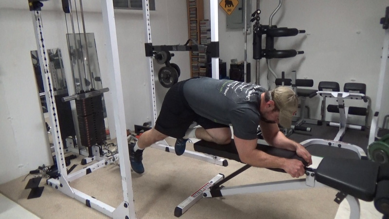 Low Pulley Kneeling Glute Lunges For Building Glutes Without The Thighs Bottom