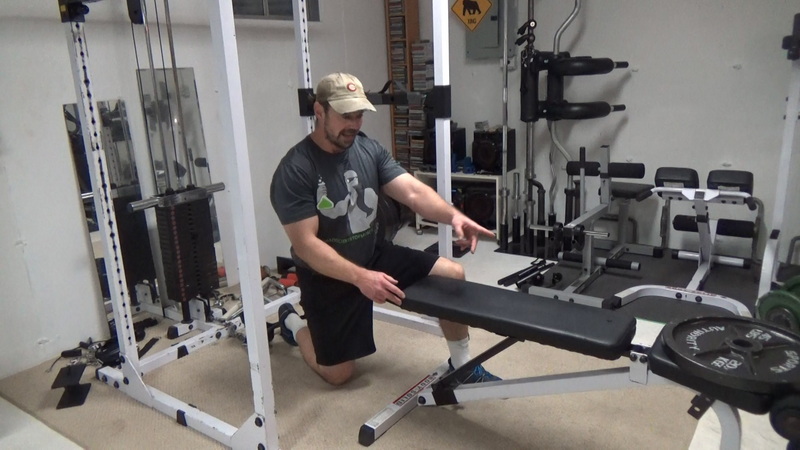 Low Pulley Kneeling Glute Lunges For Building Glutes Without The Thighs Plate End