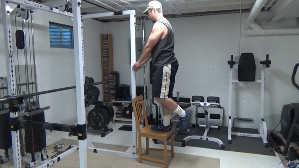 Single Leg Bench Squats Top