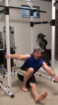 Pistol Side-Squats Bottom Position