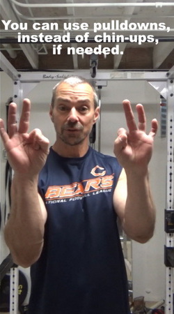 3 Finger Chin-Up Extended Set For Developing The Weak Links of Your Grip Strength