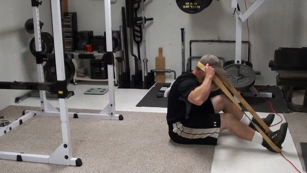 Band-on-Head Hamstring Stretch Loop it