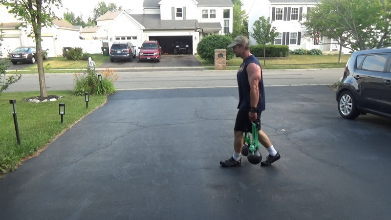 AC/DC Band-Kettlebell Farmers Walk Carries