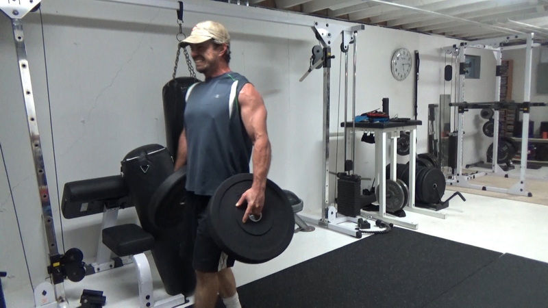 Bumper Plate "A" Carries For Traps and Side Delts