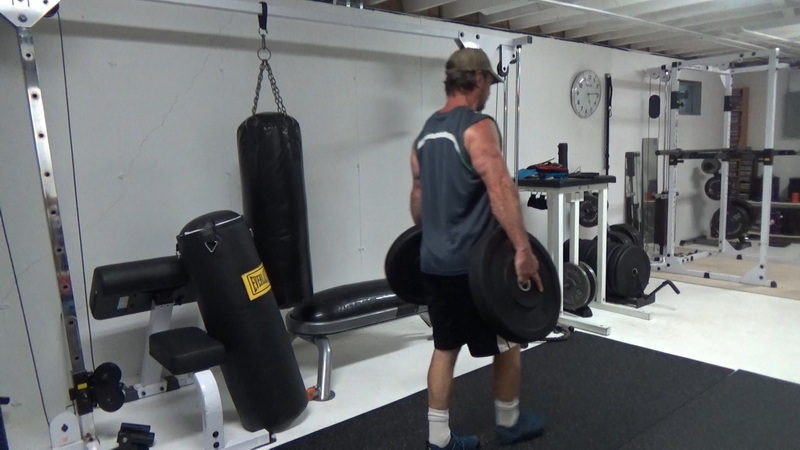 Bumper Plate "A" Carries For Traps and Side Delts