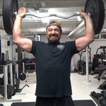 EZ Bar Overhead Carry for Strengthening Shoulders