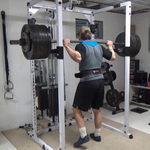 In-Rack Yoke Carries for Total Body Strength