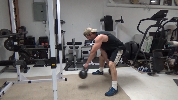 Kettlebell Gorilla Swings For Hamstring and Core Training middle