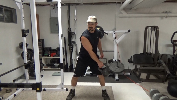 Lateral Kettlebell Swings