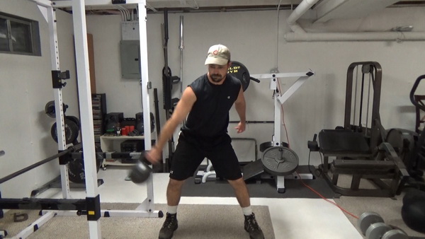 Lateral Kettlebell Swings